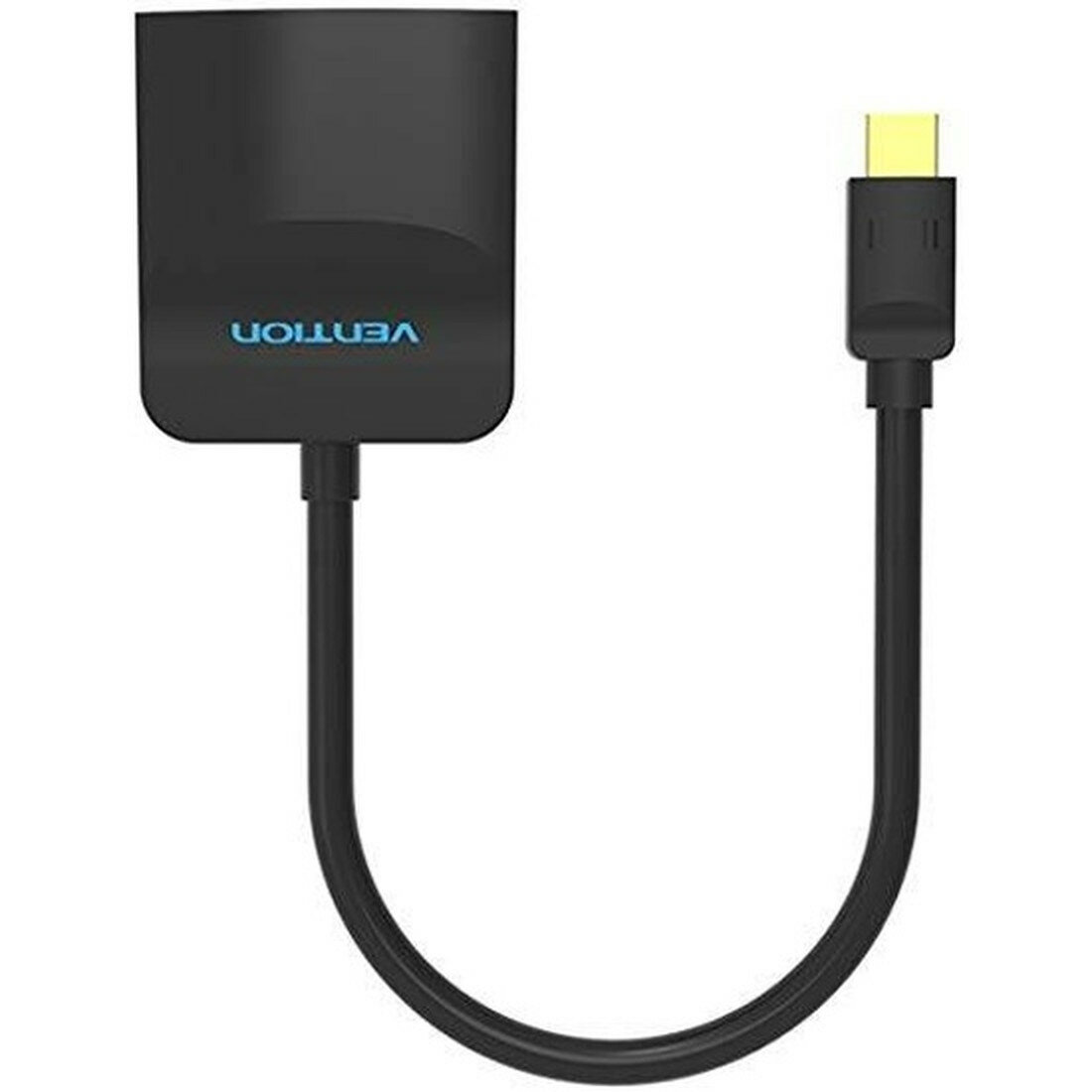 Адаптер-переходник Vention mini DisplayPort 20M > HDMI F (чёрный)
