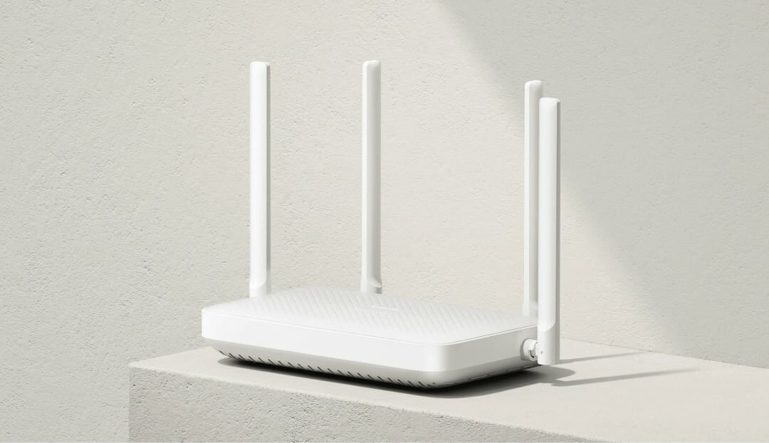 Wi-Fi роутер Xiaomi AX1500 RU/белая/4 антенны с мощным усилением — фото 1