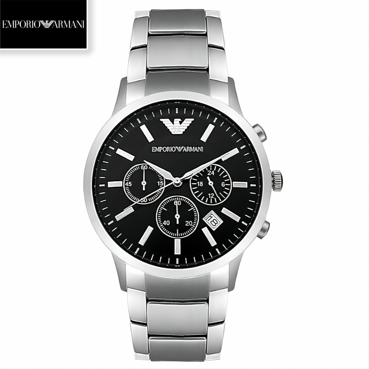 Наручные часы EMPORIO ARMANI, серебряный