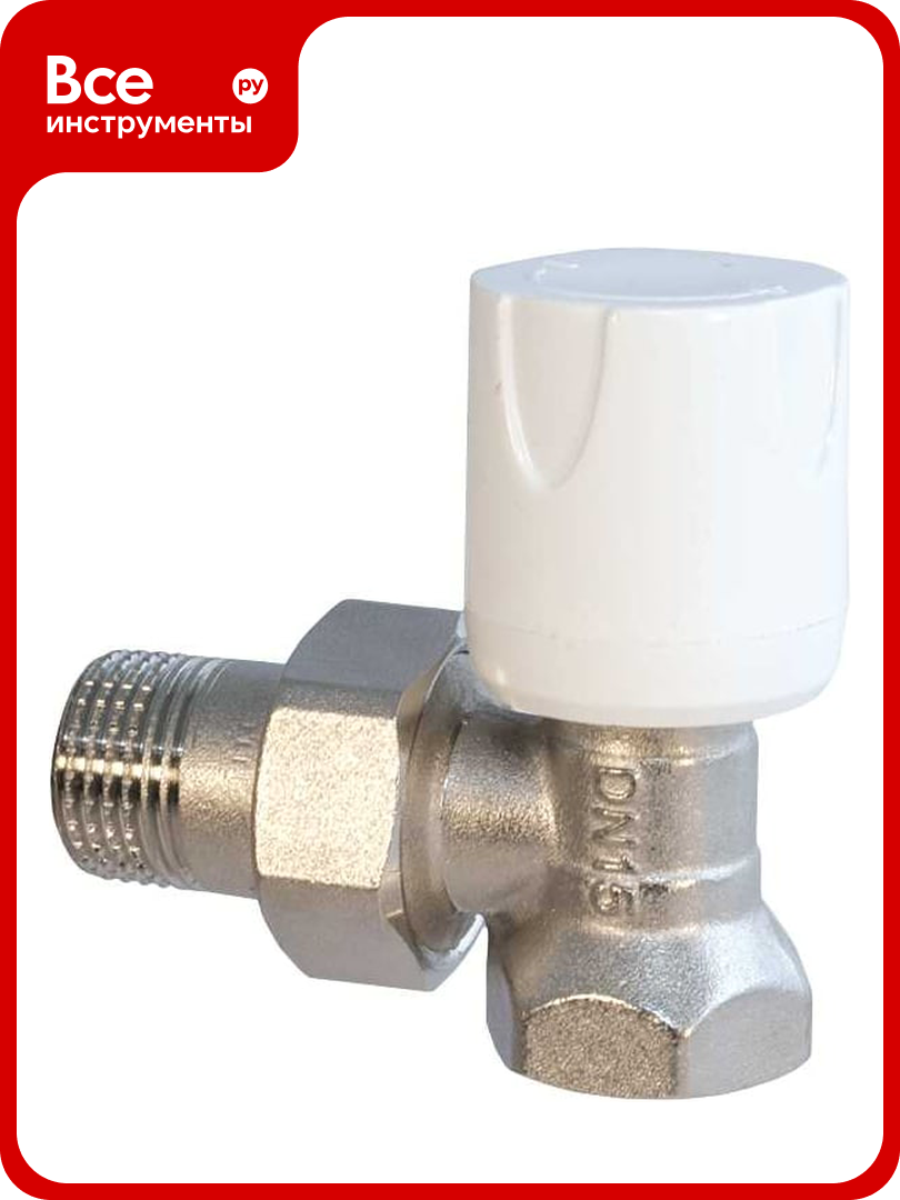 Кран для радиатора Millennium 3/4 угловой верхний RKUV3434