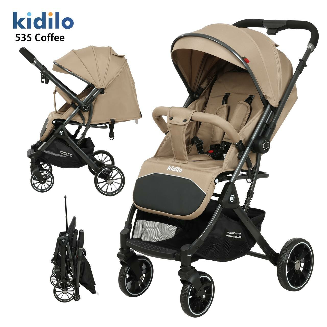 Коляска Kidilo 535-1 (pro)
