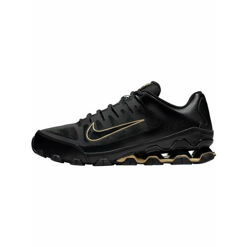 фото Кроссовки nike reax 8 tr, полнота f, размер 8.5 us, черный, оранжевый