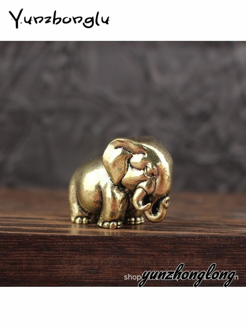 Yunzhonglu слон, медная статуя, изделие декоративного искусства