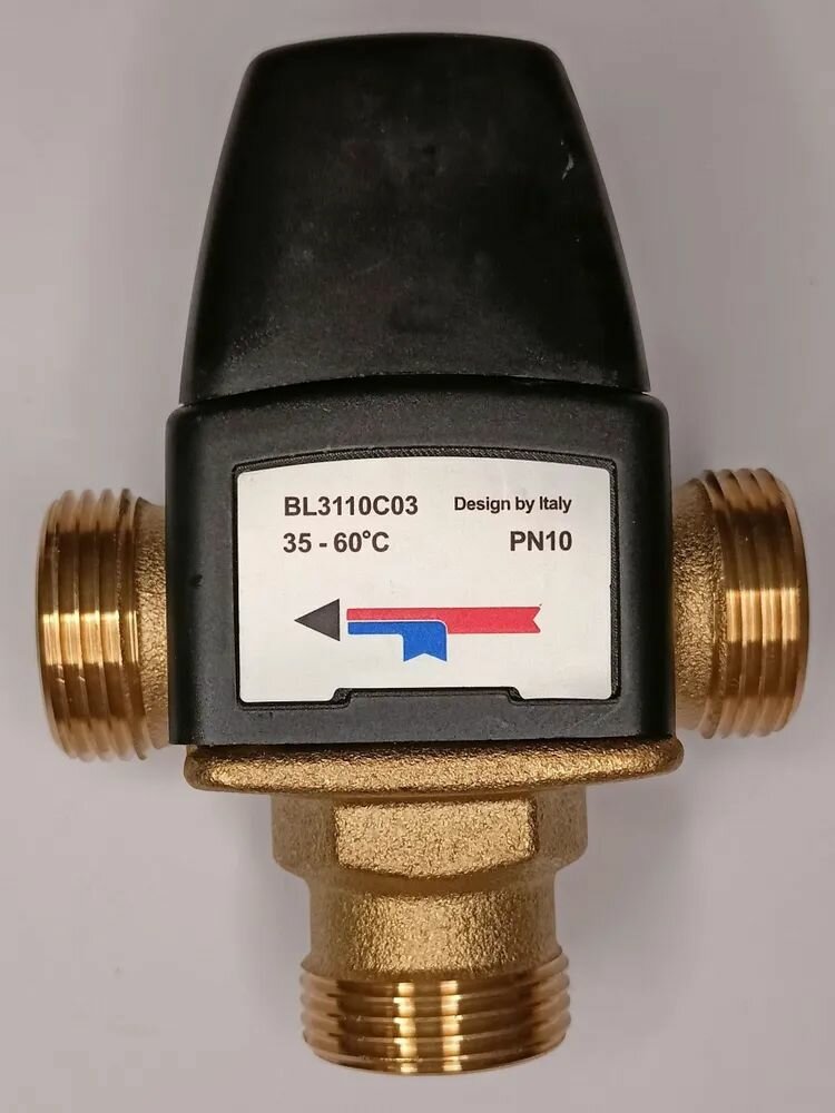 Термостатический смесительный клапан 1/2 ( 35-60С) ZEISSLER арт. BL3110C02