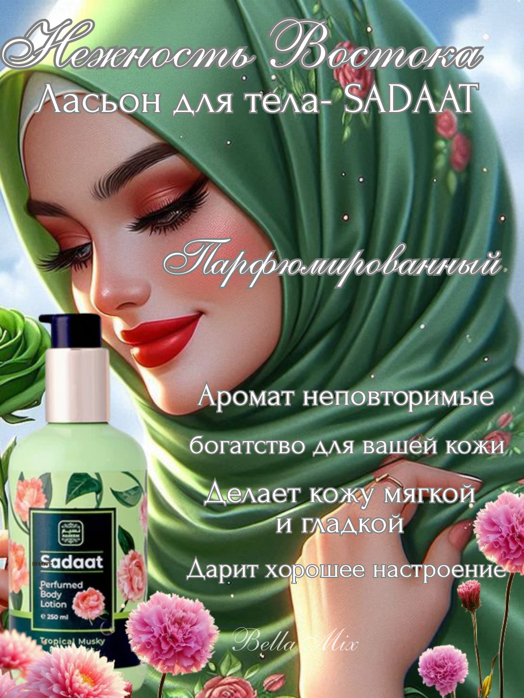 Lamsa парфюмированный лосьон, для тела, с восточным ароматом, Lamsa Body Lotion, CLASSIC 250 мл