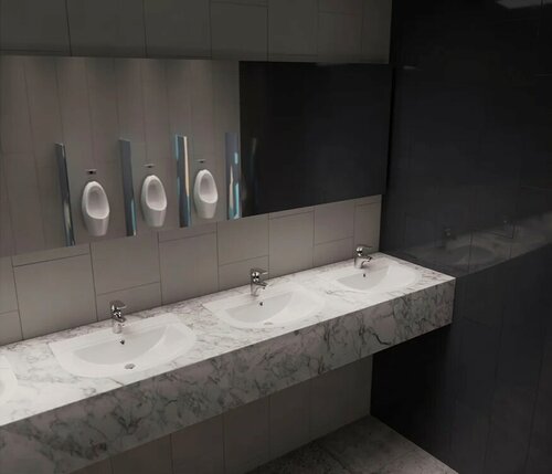 Изображение товара Раковина для ванной DIWO Муром овальная 63 см, подвесная, фаянсовая, белая