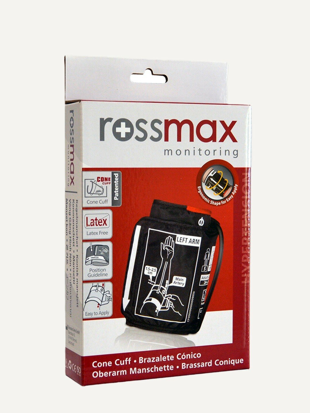 Манжета для электронного (автоматического) тонометра, размер S – 18-26 см, (7.0"-10.3")