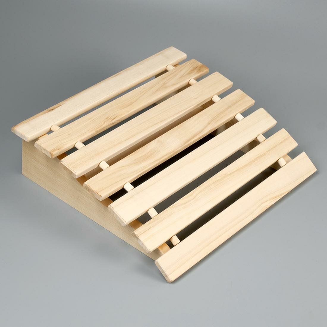 Подголовник анатомический размер 31 х 35 х 95 см цвет бежевый