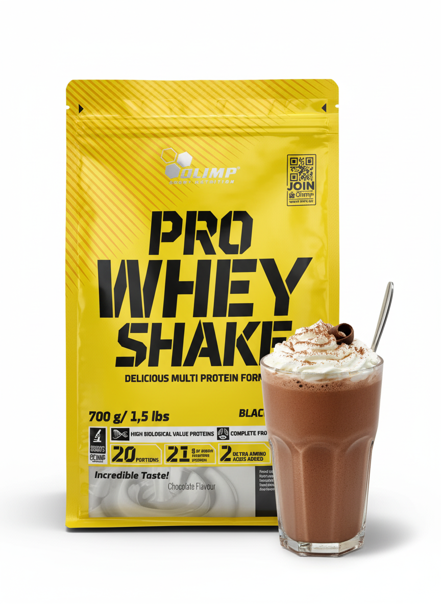 Olimp Pro Whey Shake 700g вкус Chocolate flavour протеин со вкусом шоколад
