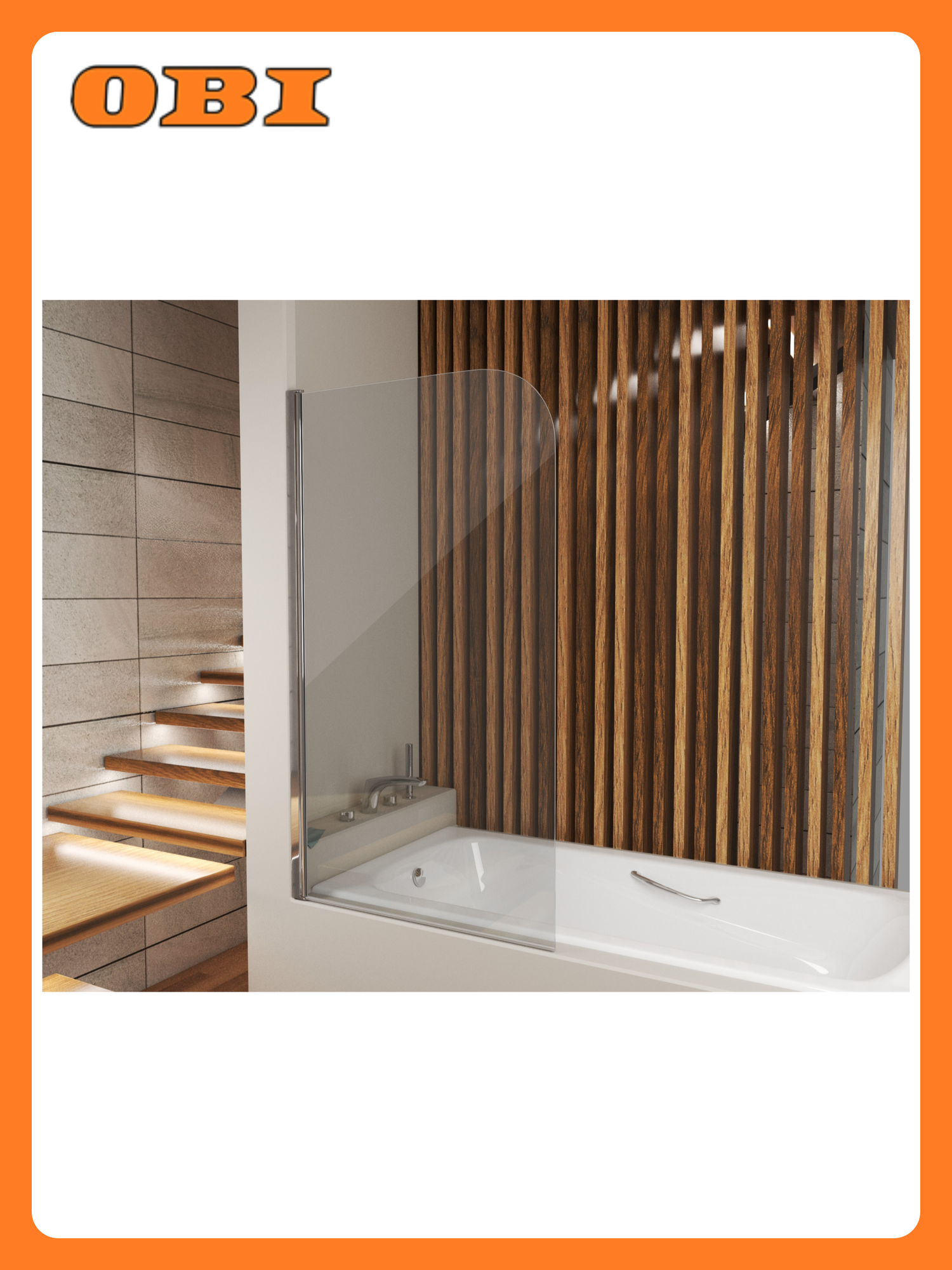 Шторка для ванны Grossman GR-100 (140х80)