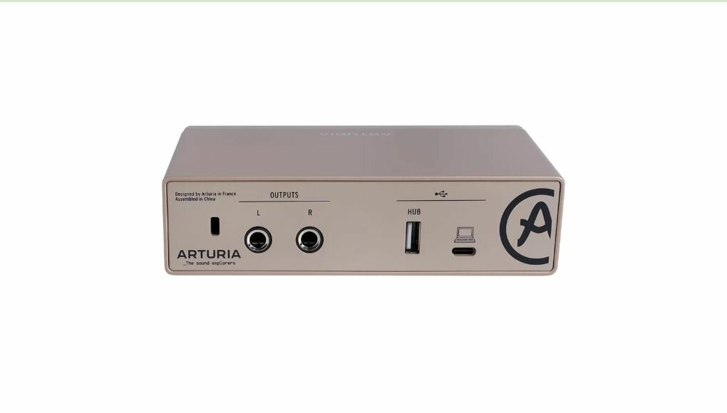 Arturia MiniFuse 1 Champagne - USB Аудиоинтерфейс — фото 1
