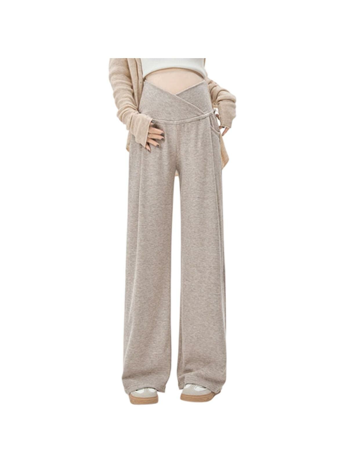 Сезонные брюки для беременных расширяющиеся впитывающие влагу в животе Для будущей мамы