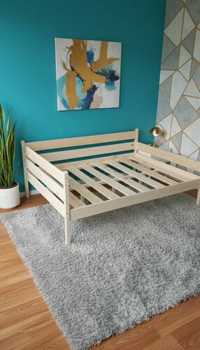 Изображение товара Кровать двуспальная из массива софа 200/160