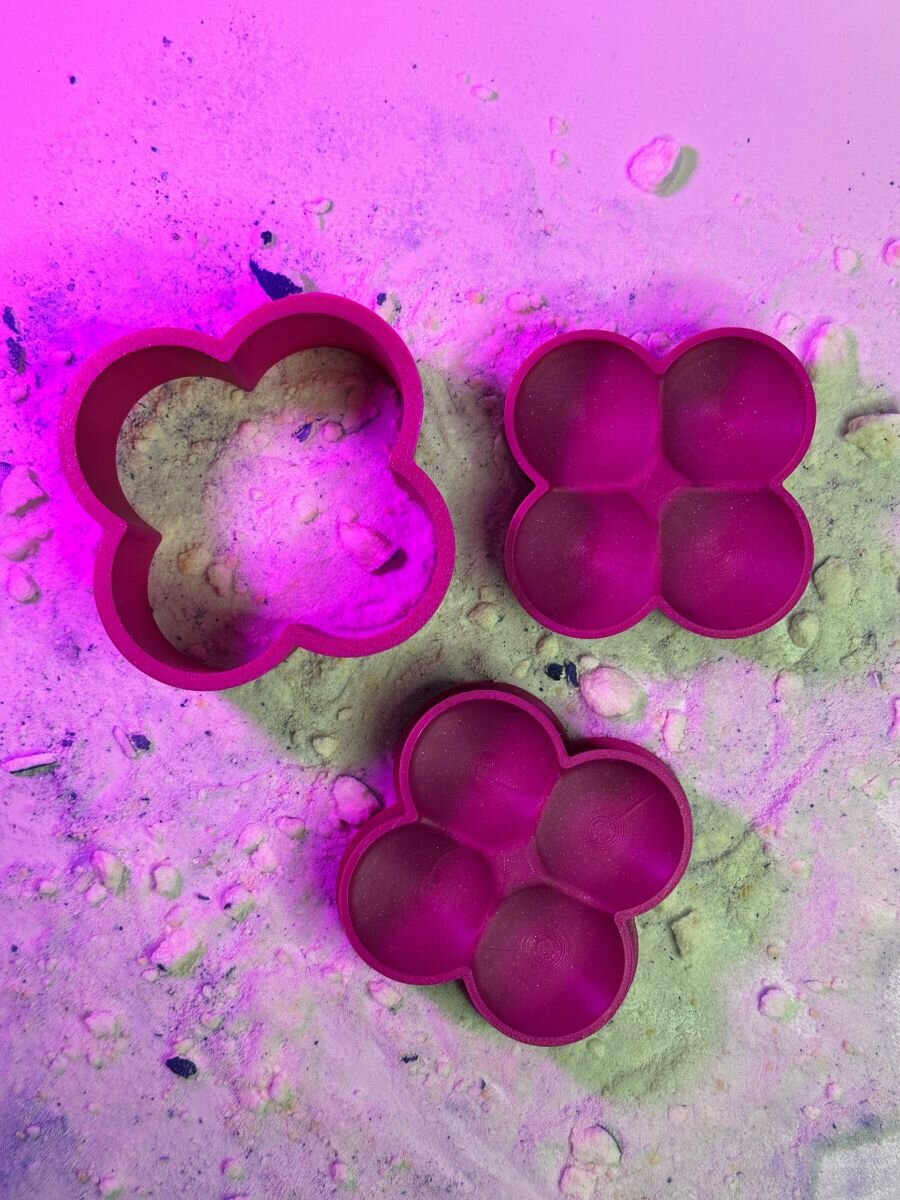 3D форма для бомбочек Bubbles 4 (8 см) — фото 1