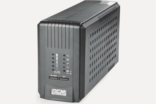 Изображение товара ИБП Powercom Smart King Pro (SPT-700-II) черный, линейно-интерактивный, 700ВА/560Вт, 155–300 В