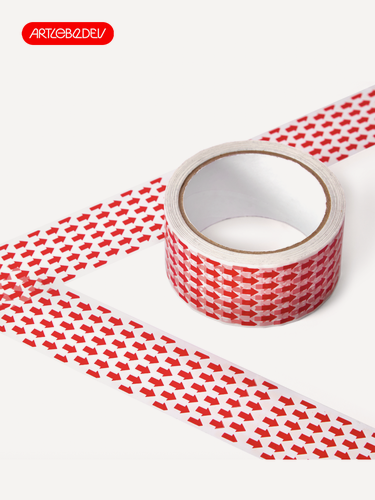 Изображение товара Скотч клейкая лента "Скотчус", Студия Артемия Лебедева, 48 мм × 50 м × 45 мкм, односторонний