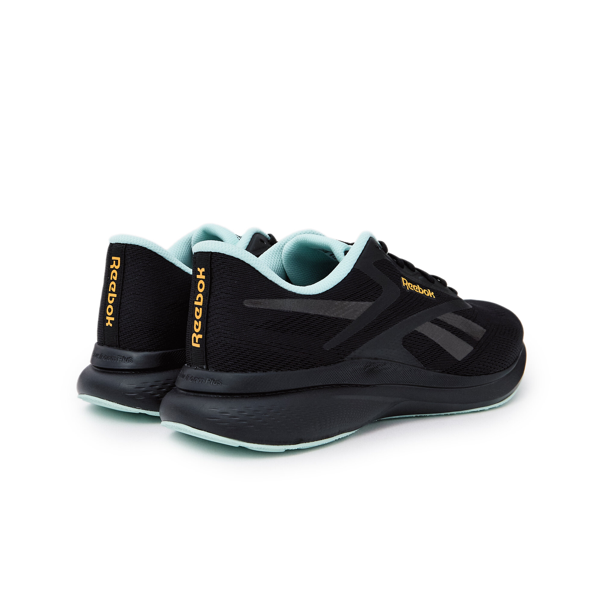 Кроссовки Reebok Energen Run 4, размер 8 US, черный/желтый/бирюзовый — фото 1