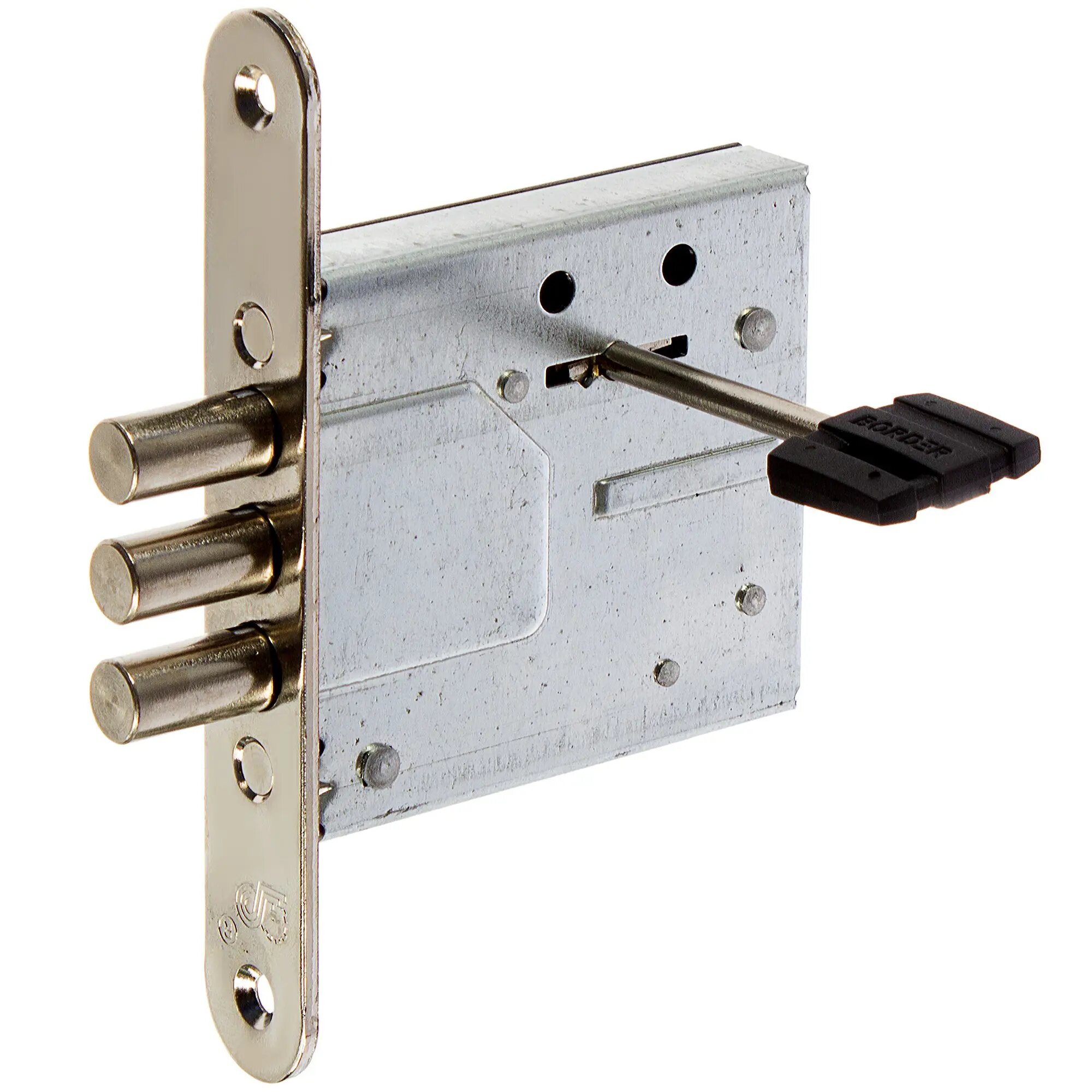 Замок врезной 79600-ЗВ8-8У/15-СО-НК-002Ш цвет хром