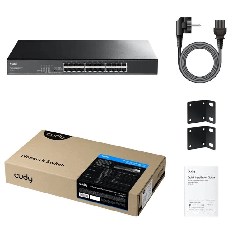 Коммутатор Cudy GS1024E — фото 1