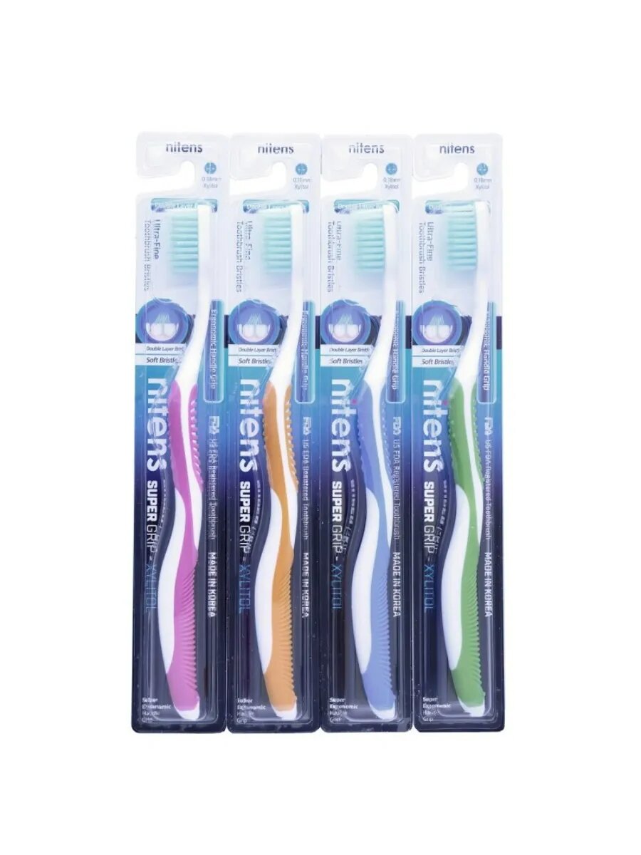 Зубная щетка с двойной щетиной