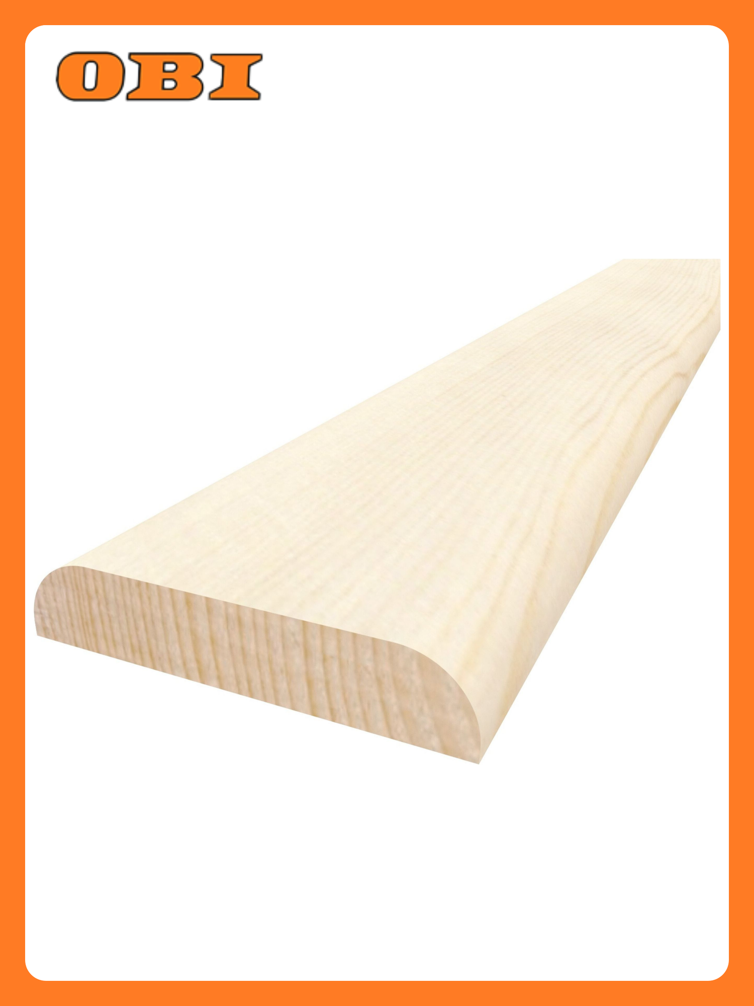 Нащельник  строганный  хвоя  сорт Экстра  плоский  2400х30х6 мм