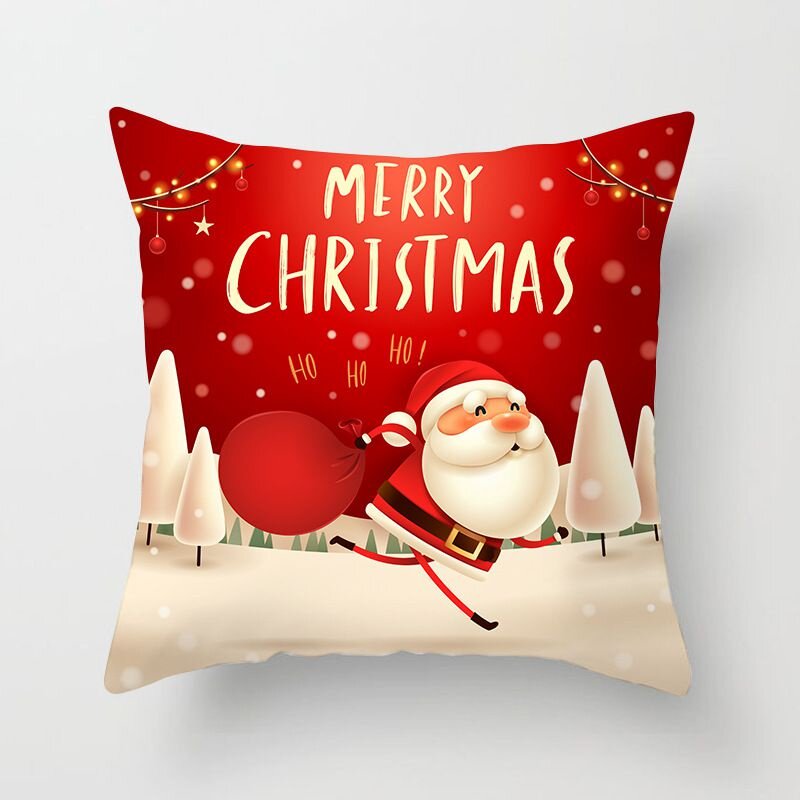 Подушка festive holiday bells чехол для подушки 45x45 см, christmasf07 45x45 см