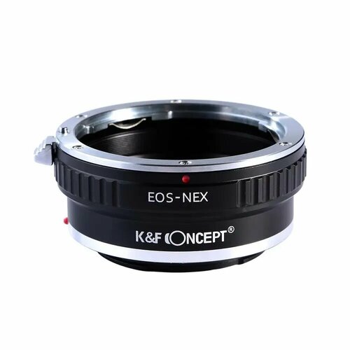 фото Адаптер k & f для canon eos ef mount lens to sony e mount camera eos-nex 6 5r a6500 a7ii a7r a73 a9 lens adapter k&f concept