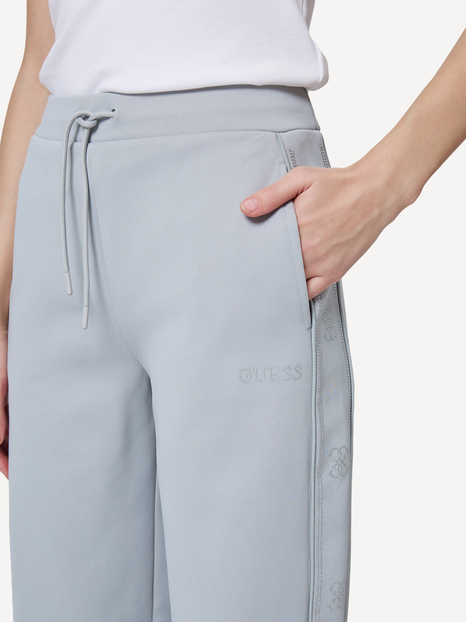 Брюки GUESS, размер M, серый — фото 1