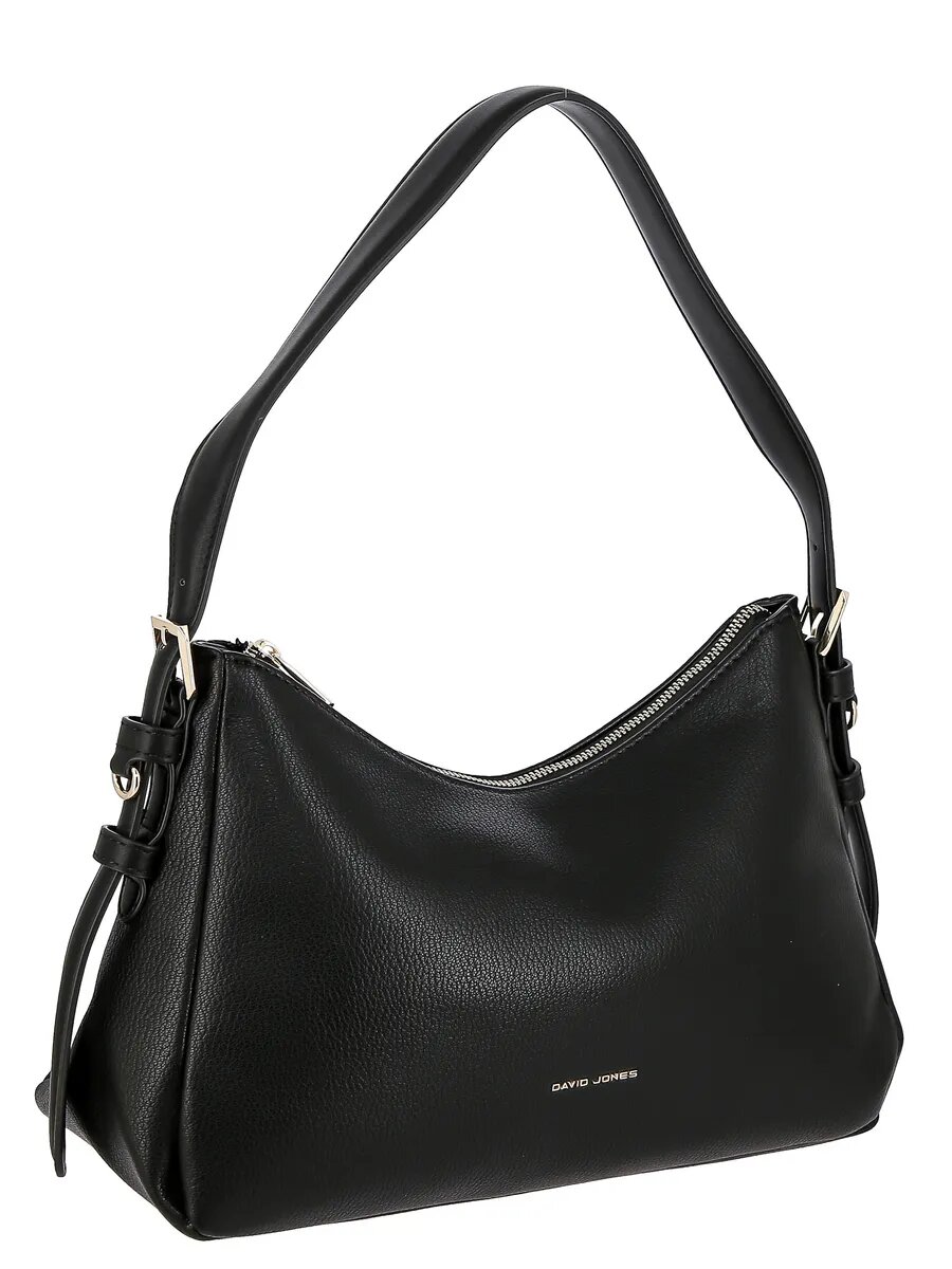 Сумка хобо DAVID JONES, черный — фото 1