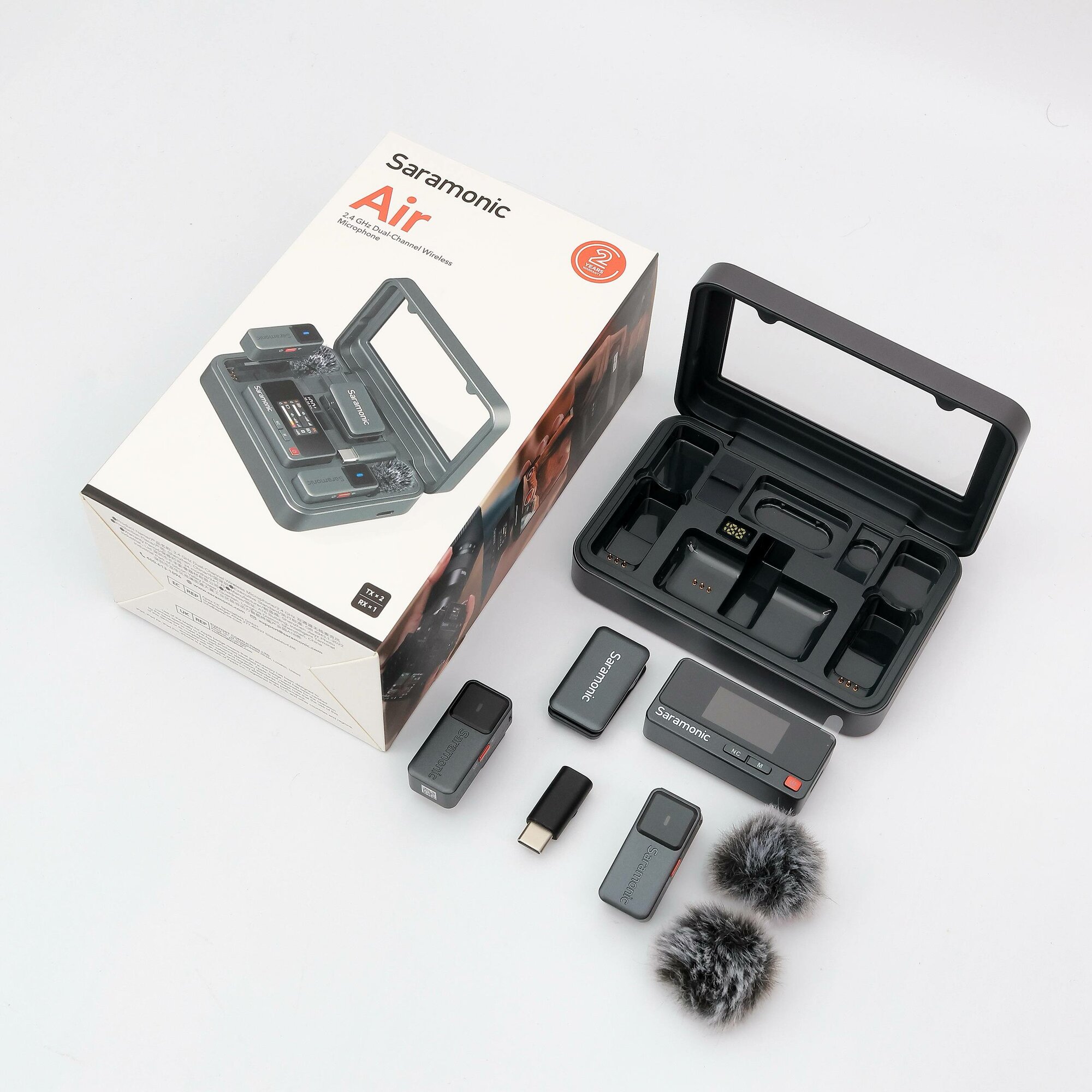 Беспроводной микрофон Saramonic Air для профессиональной записи звука