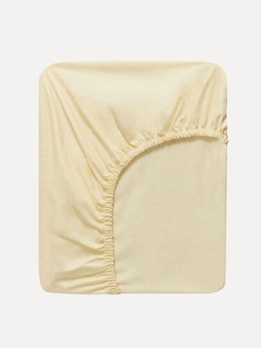 Изображение товара Простыня MORФEUS (морфеус) - Банановый - 160x200x30 (на резинке) - ранфорс