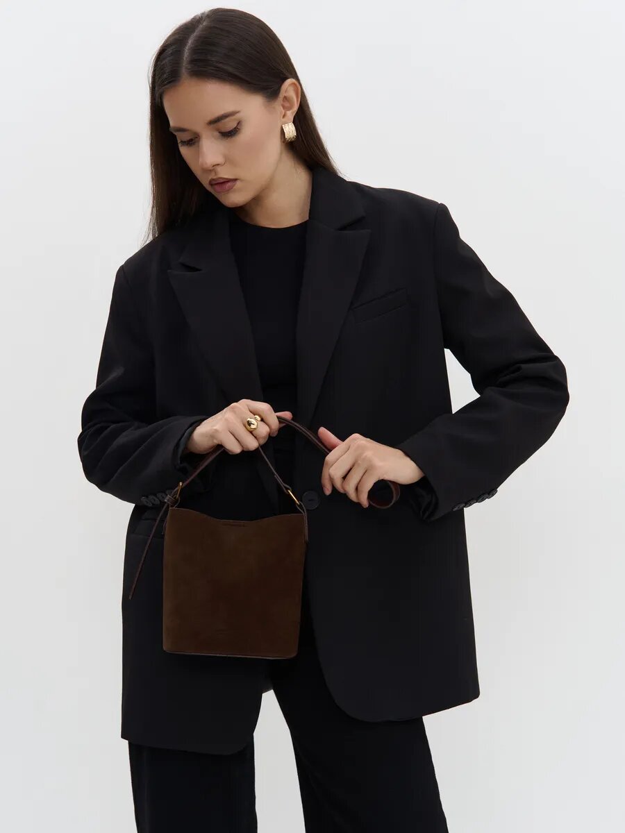 Сумка кросс-боди OSA MINUA, темно-коричневый — фото 1