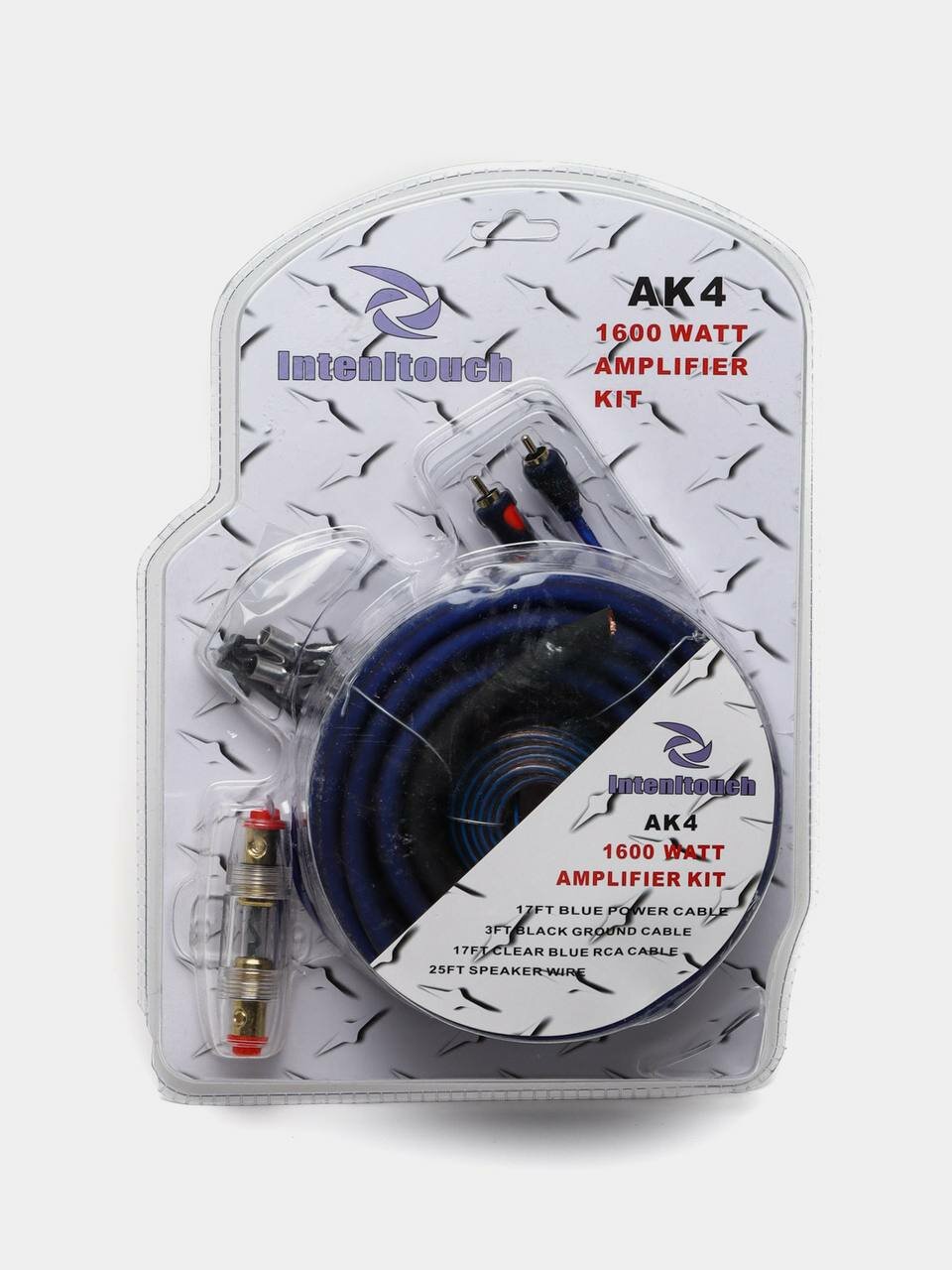 Комплект подключения Intenltouch AK4, для усилителя, с держателем предохранителя