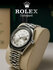 Наручные часы в стиле Rolex Datejust, зелёный циферблат, металл