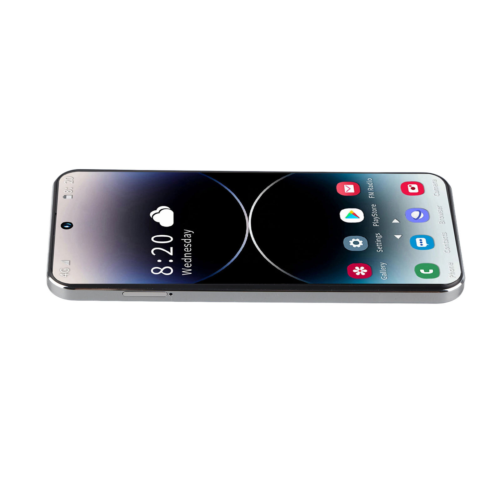 Смартфон 4G, Unlocked, 6.7 дюйма, Android 12, 128 ГБ, двойная SIM, для работы и развлечений