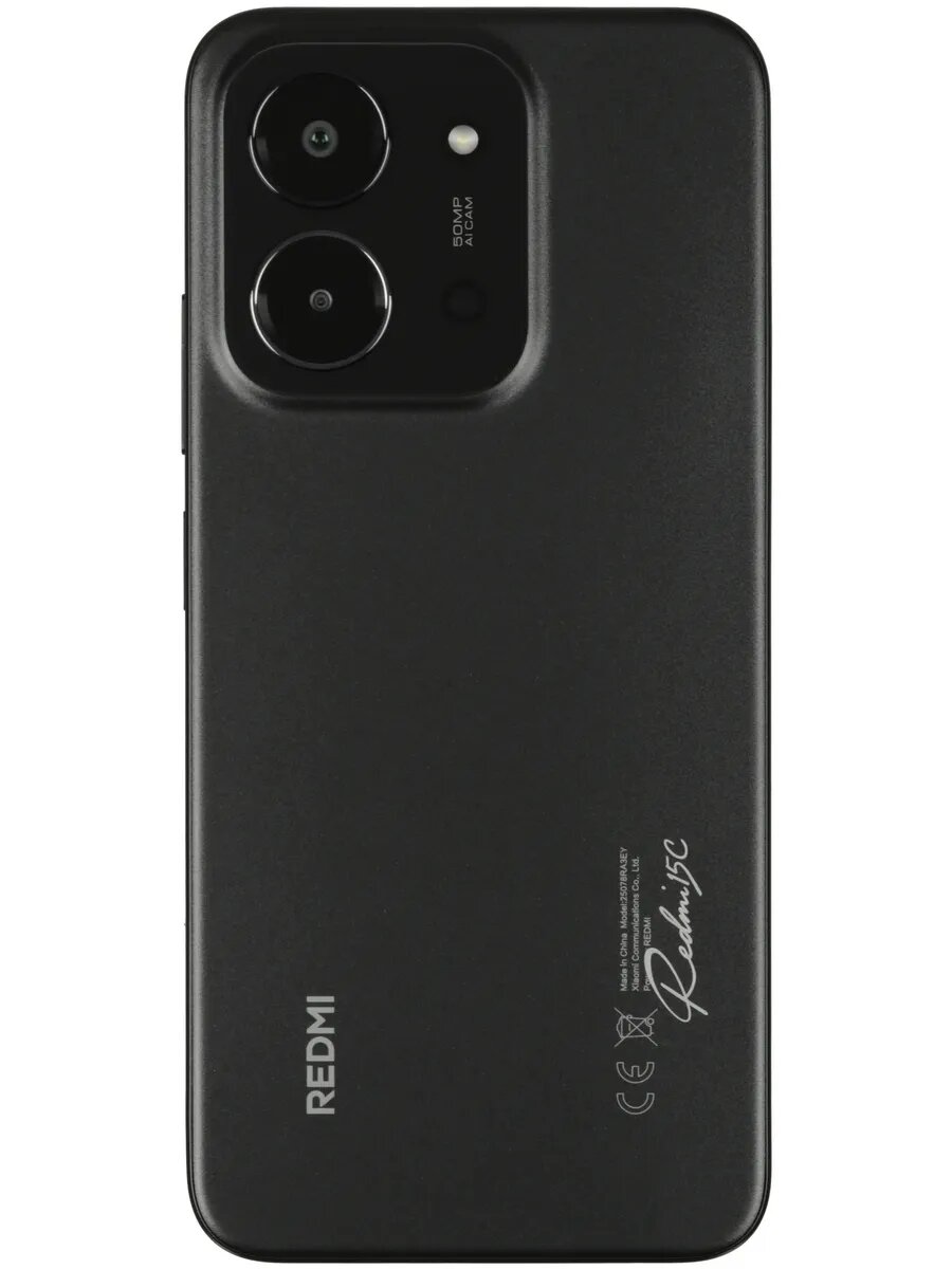 Смартфон Redmi 15C 8GB/256GB Midnight Black [67517] — фото 1