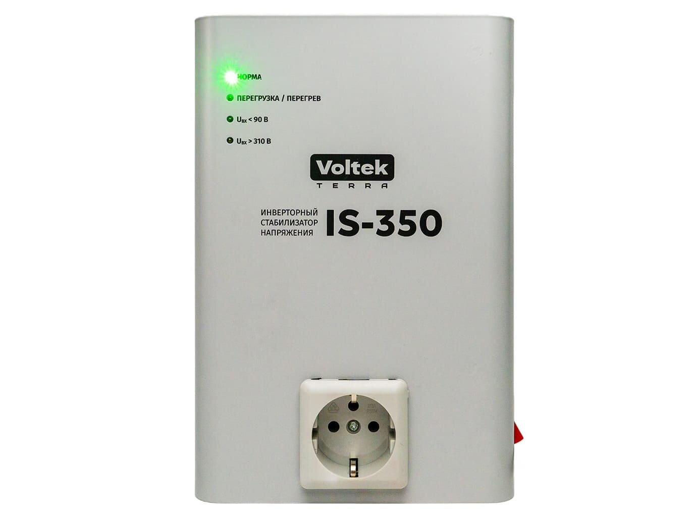 Инверторный стабилизатор напряжения Voltek IS-350 (0.35 кВА, 90-310 В)