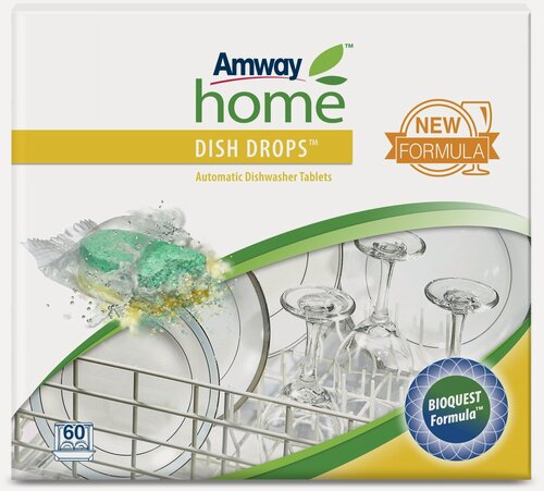 Изображение товара Таблетки для посудомоечной машины Amway Dish Drops таблетки, 60 шт, 1.2 кг