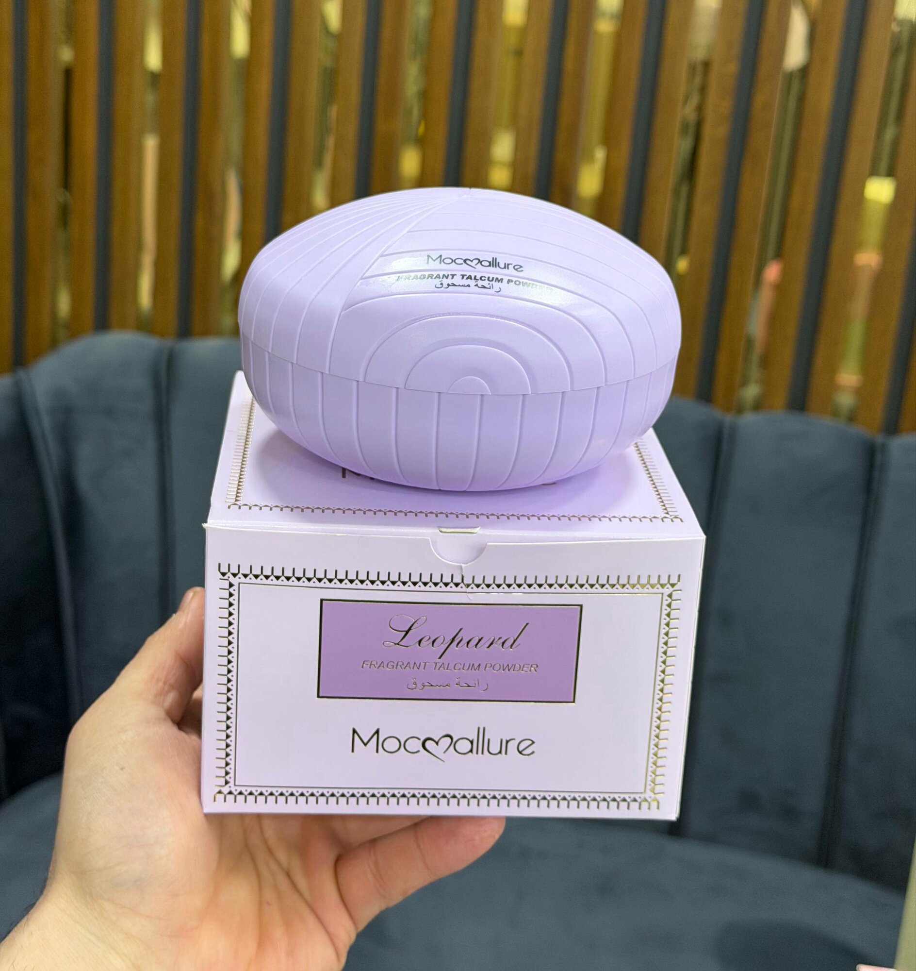 Ароматизированная тальк Mocallure — душистый тальк для тела с приятным ароматом и эффектом подсушивания кожи. — фото 1