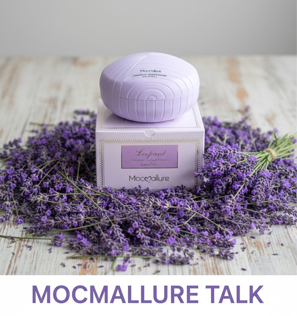 Ароматизированная тальк Mocallure — душистый тальк для тела с приятным ароматом и эффектом подсушивания кожи.