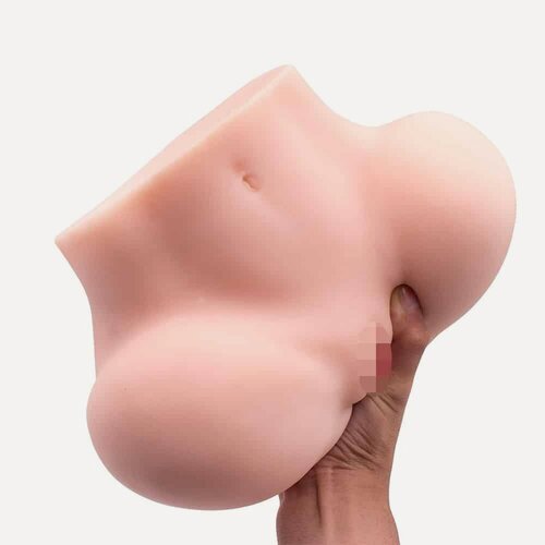 Изображение товара Мастурбатор Интимная жизнь Жура вагина + анус, реалистичный, телесный