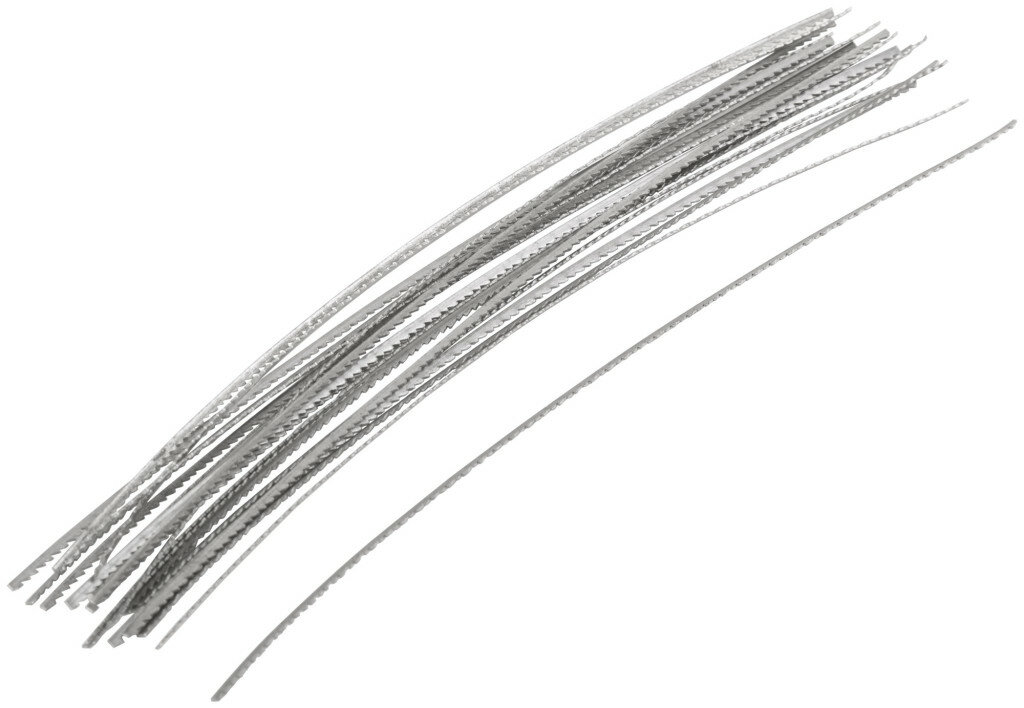 Пилка по дереву (20 шт; 130 мм) для ручных лобзиков курс РОС 41055