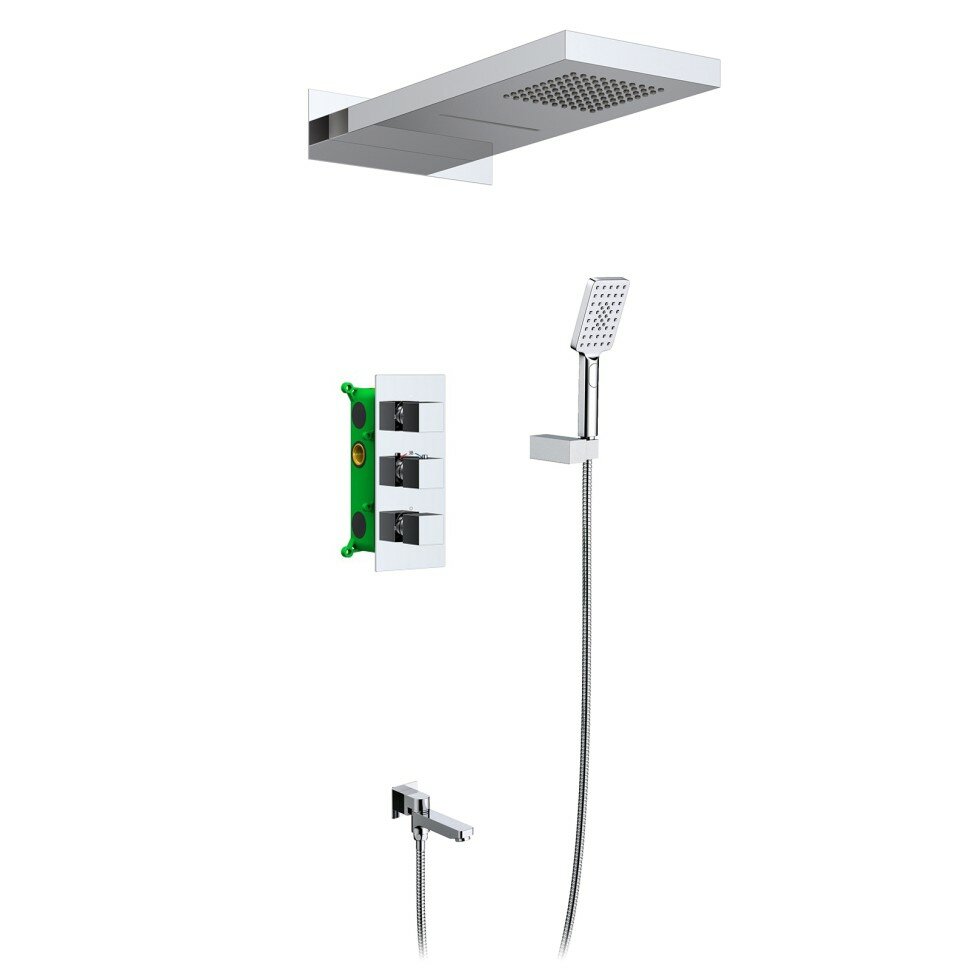Душевая система встроенная с термостатом Timo Petruma SX-5079/00SM хром