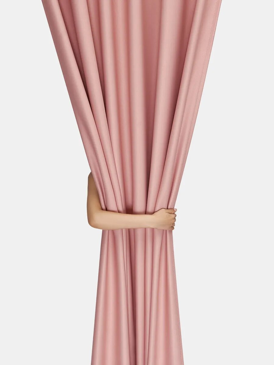 Шторы в спальню блэкаут плотные 2 шт 200х270 — фото 1