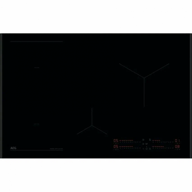 Варочная панель индукционная AEG NII84B30AB, черный