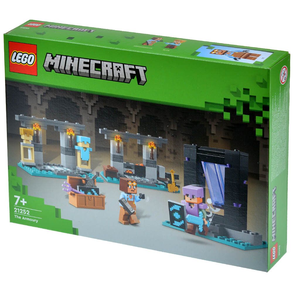 Конструктор LEGO Minecraft "Оружейная палата"