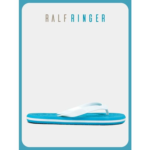 фото Сандалии ralf ringer, размер 35, белый/бирюзовый