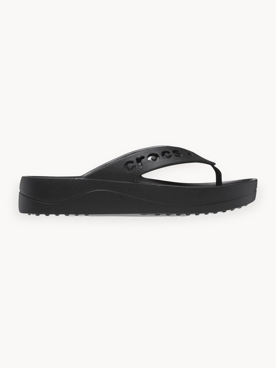 Сланцы Crocs Baya Platform Flip, размер M6/W8 US, черный