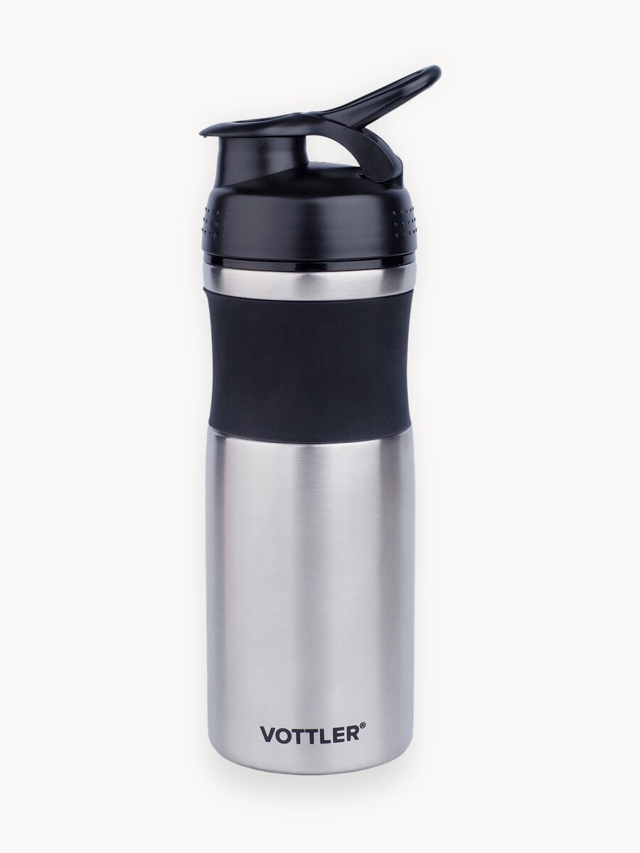 Шейкер металлический для протеина, спортивного питания 700 мл VOTTLER