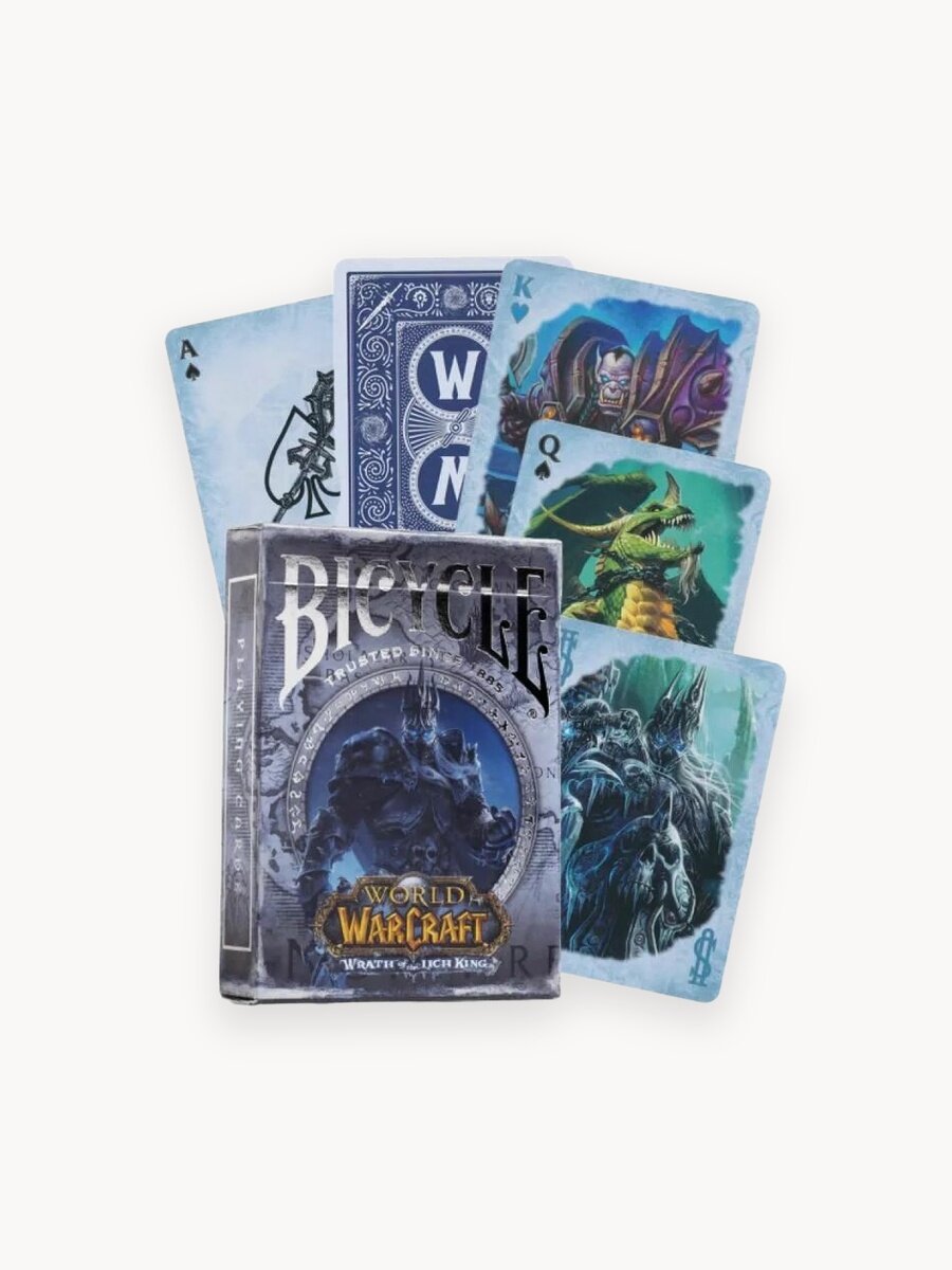 Карты игральные Bicycle World of Warcraft wrath of the lich king